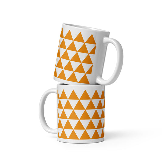 Uroko Pattern Orange Mug